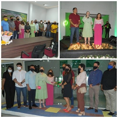 Inaugurada reforma da prefeitura municipal de Cruz do Espírito Santo 